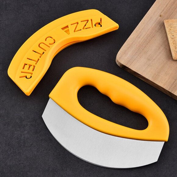 Party Pizza Knife Sharp Stainless Steel Blade, Easy to Clean and SafeSlicer1Pack - Picture 8 of 10